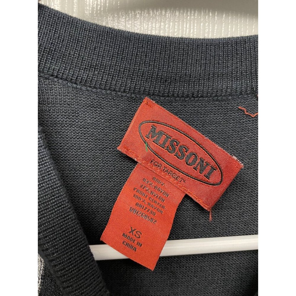 Missoni For Target Zig Zag Black Patchwork Sleeve… - image 4